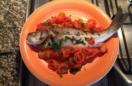 Pesce al forno